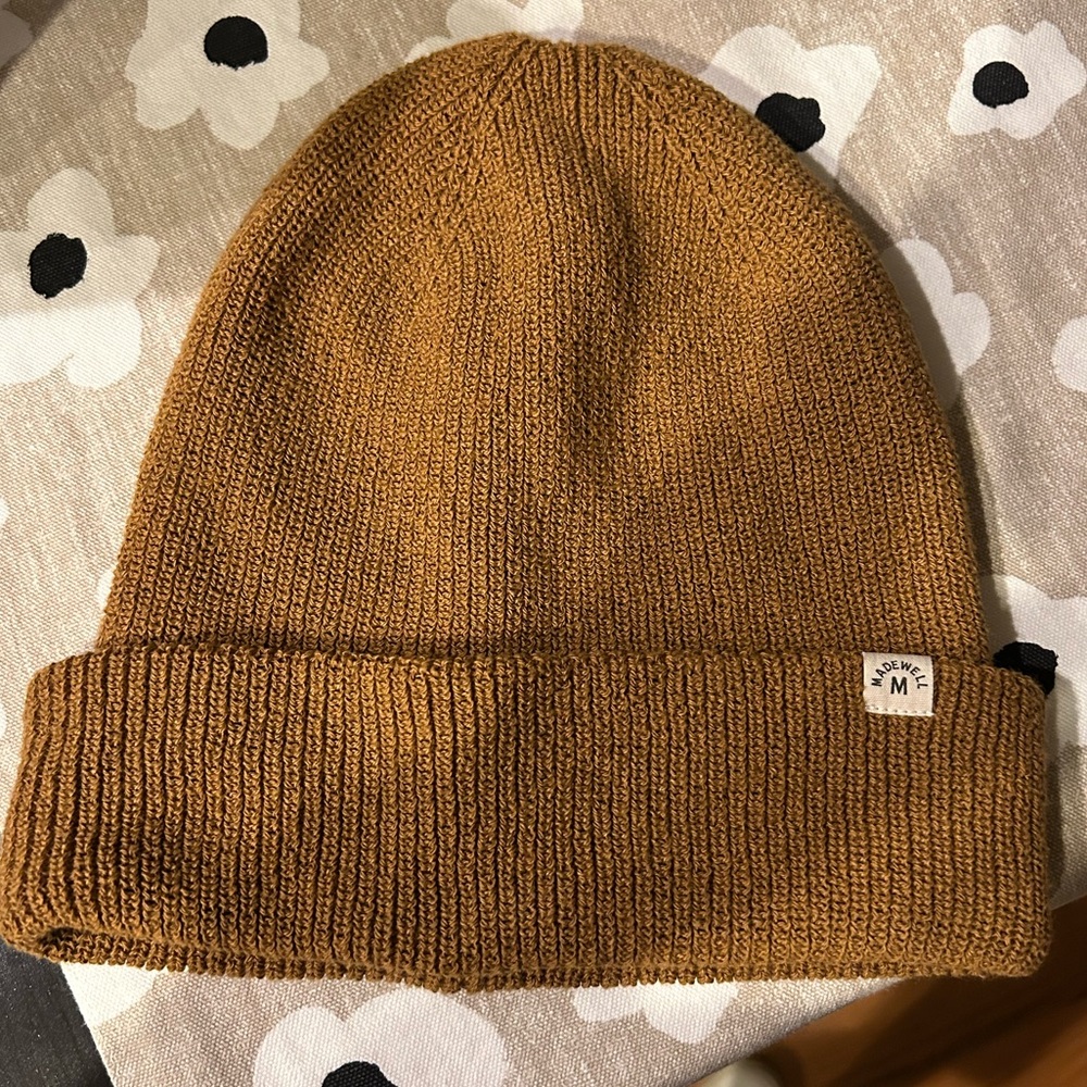 Madewell Resourced Cotton Cuffed Beanie